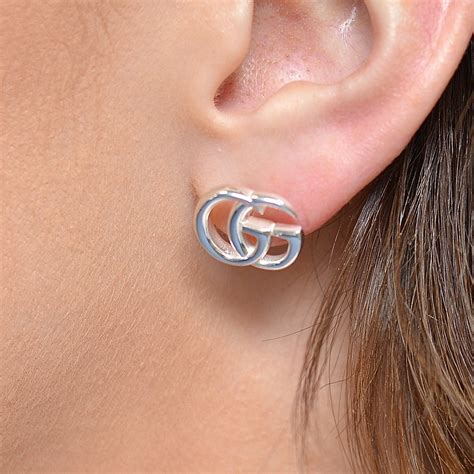 double g stud earrings